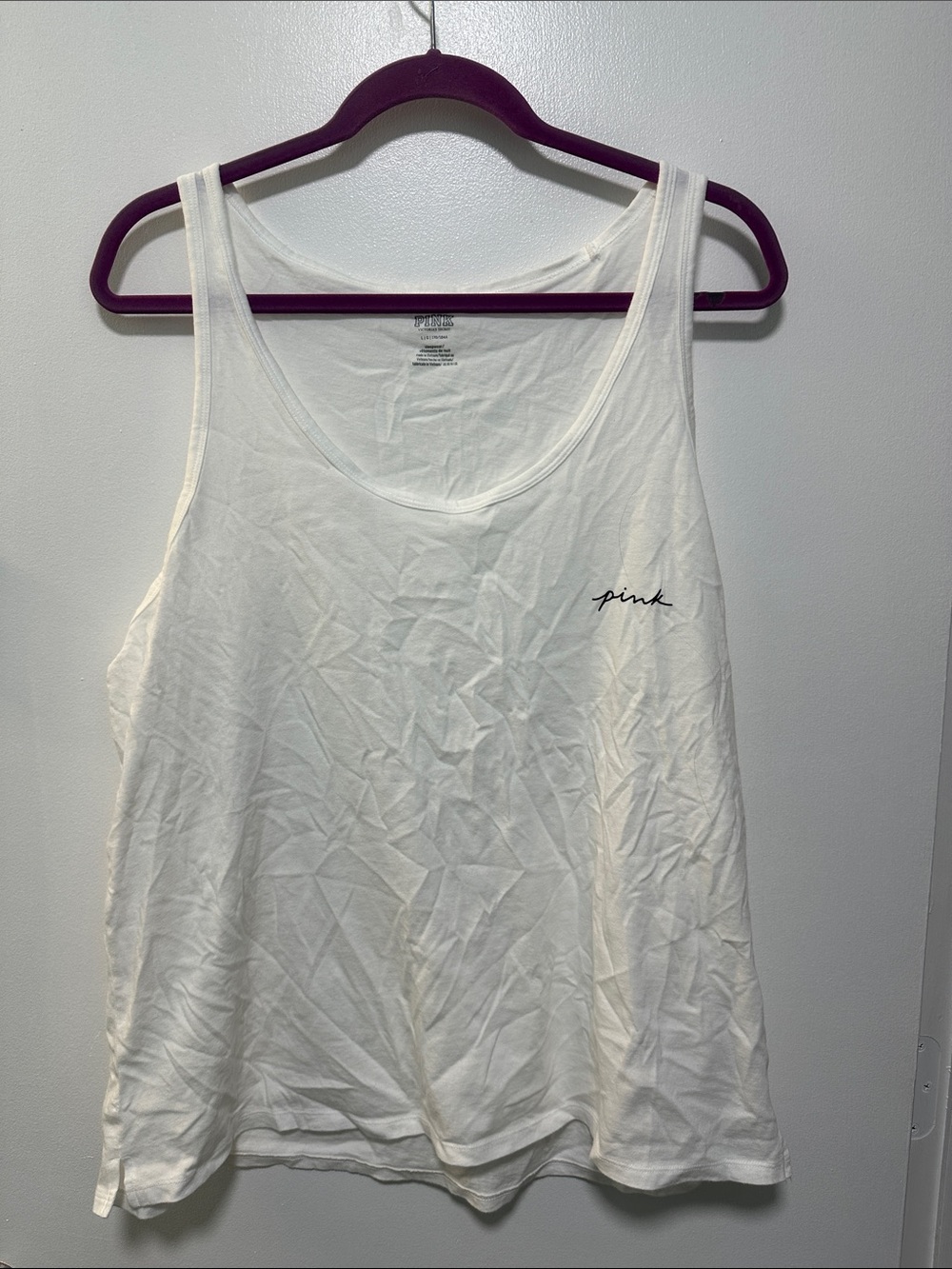 PINK sleepwear tank size L
